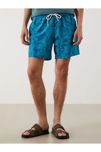 LC Waikiki Short Length Patterned Men's Sea Shorts