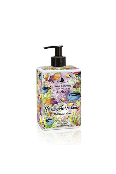 Florinda Mediterranean Breeze liquid soap, PROFUMI DI MARE, Florinda, 500 ml