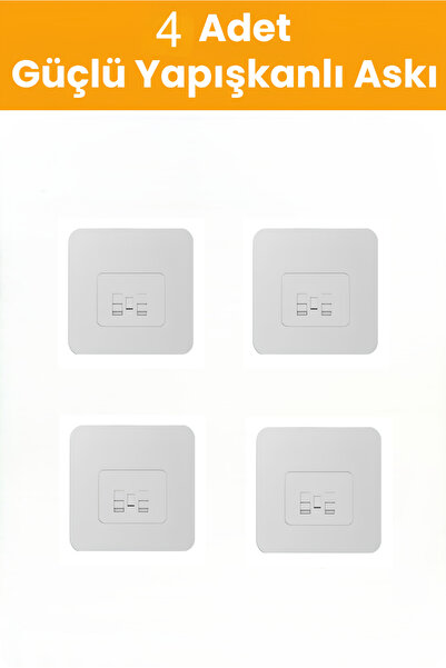 ÖDÜL OYUNCAK 4 adet seffaf süper güclü banyo mutfak yapıskanı sticer