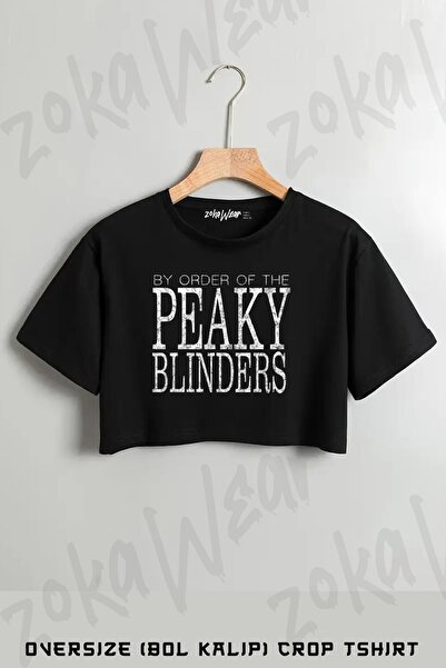 ZOKAWEAR By Order Of The Peaky Blinders Τυπωμένο μπλουζάκι Oversize Crop