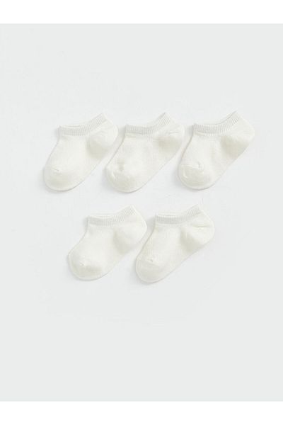 LC Waikiki New Season Basic Baby Boy Booties Socks 5-Piece - S5Bq40Z1
