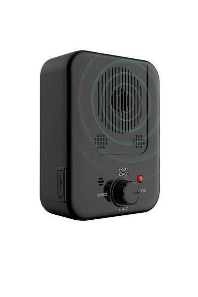 OEM Dispozitiv anti-lătrat, 3 frecvențe ultrasonice reglabile, Reîncărcabil, Negru