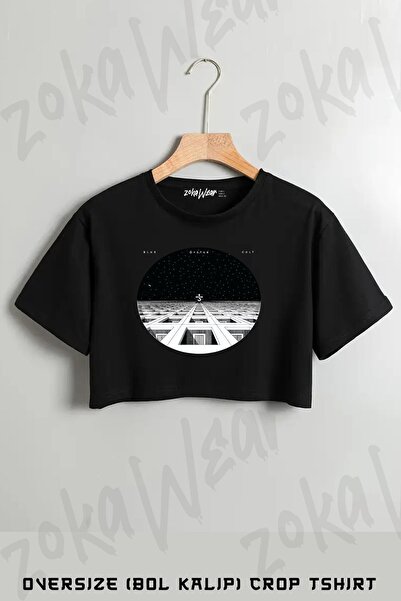 ZOKAWEAR Μπλουζάκι με στάμπα Blue Oyster Cult Oversize Crop
