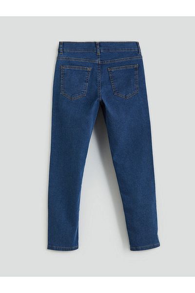 LC Waikiki New Season Boys' Jean Trousers with Adjustable Elastic Waist - S5Dp97Z4