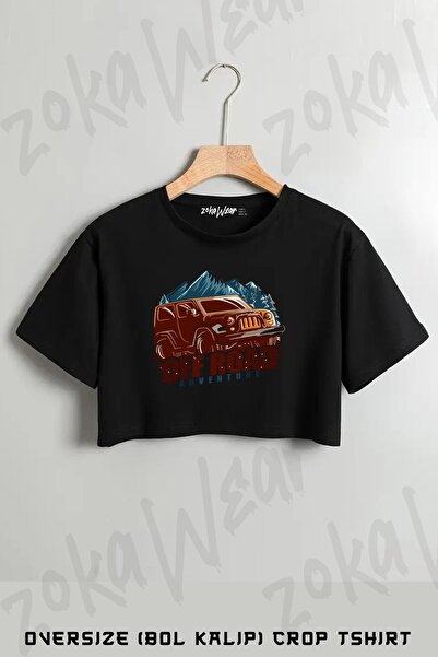 ZOKAWEAR Tricou oversize cu imprimeu Off Road Ts