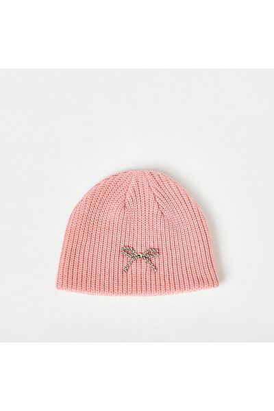 Juniors Bow Accent Beanie Cap