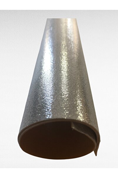 KumaşEvi 1 τμχ Αυτοκόλλητο Μεταλλικό Γυαλιστερό Ύφασμα - Θήκη Κουτί Πορτοφόλι Μπρελόκ Επικάλυψη / 21x30 cm