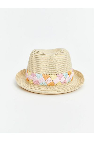 LC Waikiki New Season Baby Girl Straw Hat - S5H311Z1