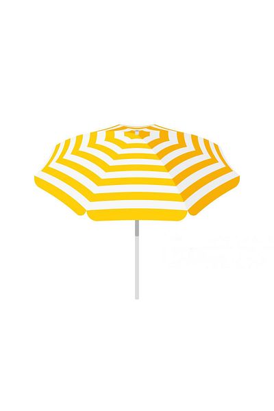 Boldy Garden Umbrella - Beach Umbrella - Sea Umbrella - Seaside Umbrella - Balcony Pool Umbrella 200 Cm.