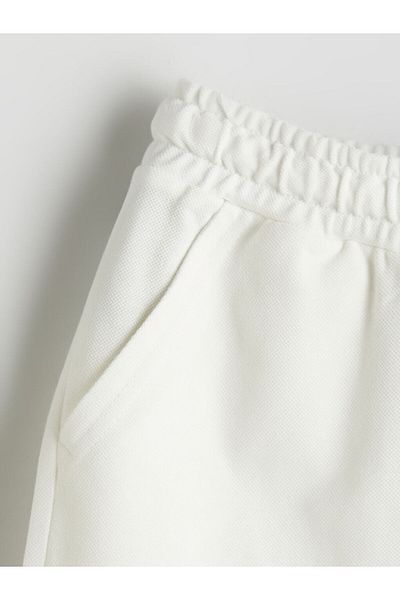 LC Waikiki Blue Boy's Shorts with Elastic Waist