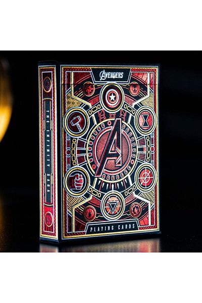 Theory11 Avengers - The Infinity Saga Playing Cards Red Version