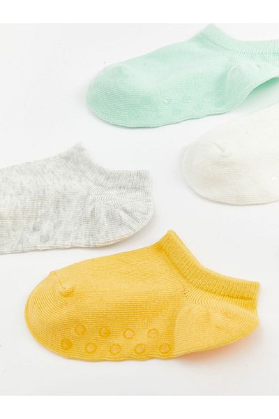 LC Waikiki New Season Basic Baby Boy Booties Socks 5-Piece - S5Bp67Z1