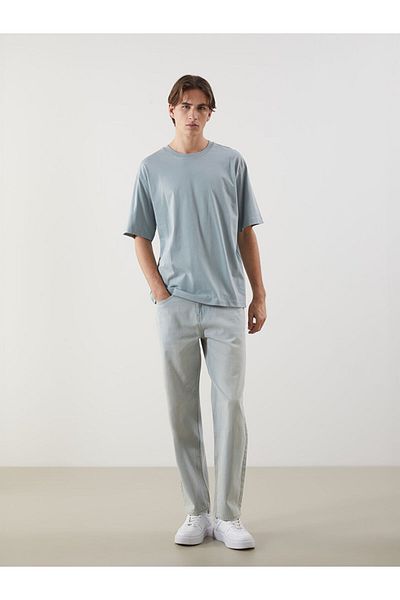 LC Waikiki Νέα σεζόν Crew Neck Duz Ανδρικό Tisort - S5FF13Z8