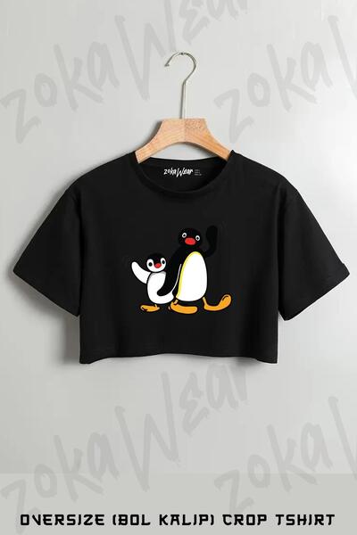 ZOKAWEAR Τυπωμένο μπλουζάκι Oversize Crop