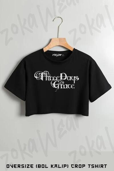 ZOKAWEAR Tricou oversize cu imprimeu Three Days Grace
