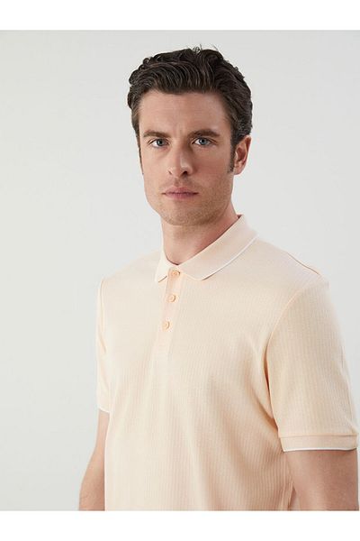 LC Waikiki Νέα σεζόν Polo Collar Short Sleeve Ανδρικό Tisort - S55147Z8