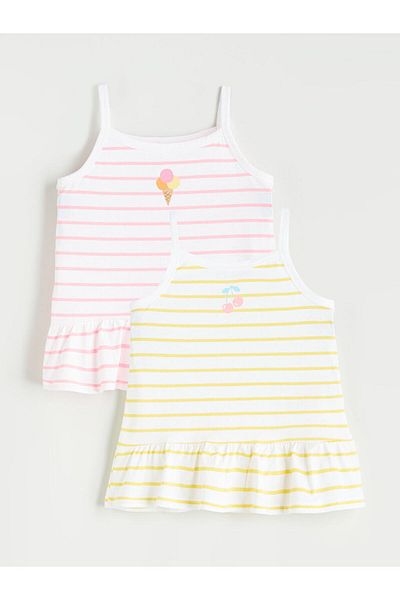 LC Waikiki Square Collar Girl's Athlete 2-Piece