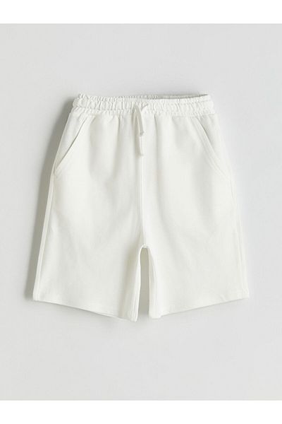 LC Waikiki Blue Boy's Shorts with Elastic Waist