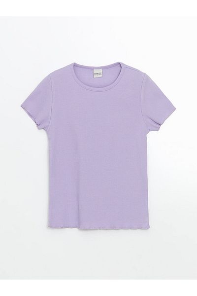 LC Waikiki New Season Crew Neck Girl's T-Shirt - S5Kb54Z4
