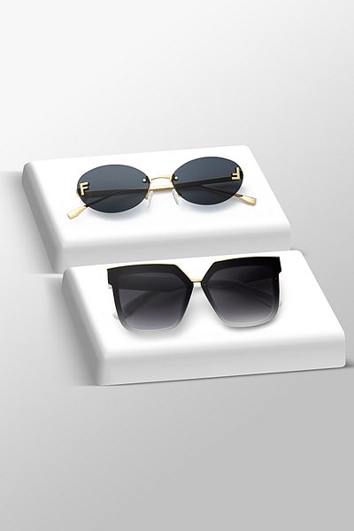 LUPİX Set of 2 Sun Glasses