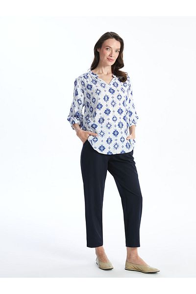 LC Waikiki New Season Women's Elastic Waist Pants - S55998Z8