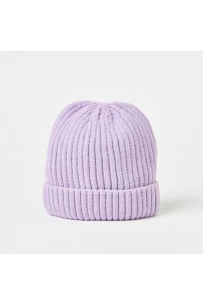 Juniors Ribbed Beanie Cap