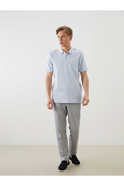 LC Waikiki New Season Polo Neck Short Sleeve Men's T-Shirt - S55147Z8