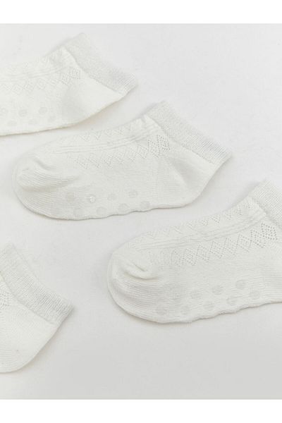 LC Waikiki New Season Basic Baby Girl Booties Socks 5-Piece - S5Hi03Z1