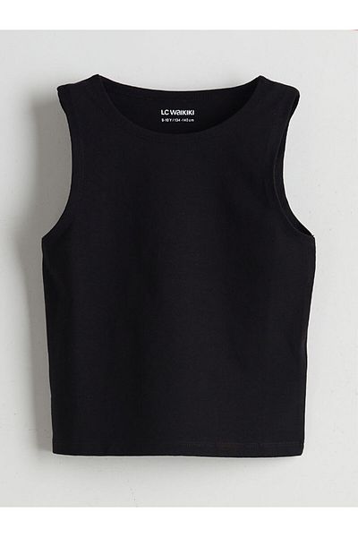 LC Waikiki Tricou pentru fete cu decolteu rotund sezon nou - S5EJ62Z4