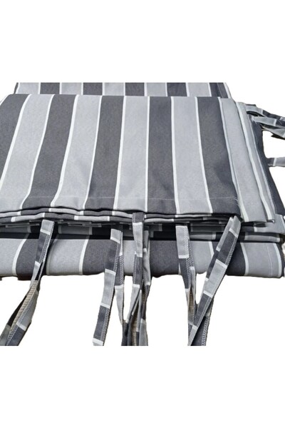 ceylan home Gencer Home Balcony Curtain with Lace-Up Size Options Gray Thick ...