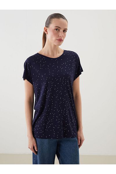 LC Waikiki New Season Crew Neck Printed Women's T-Shirt - S5Kr15Z8