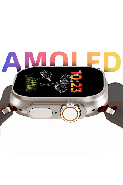 HexaCraft Smartwatch, Touchscreen, AMOLED Display, Voice Assistant, Health Monitoring, Fitness, Waterfall