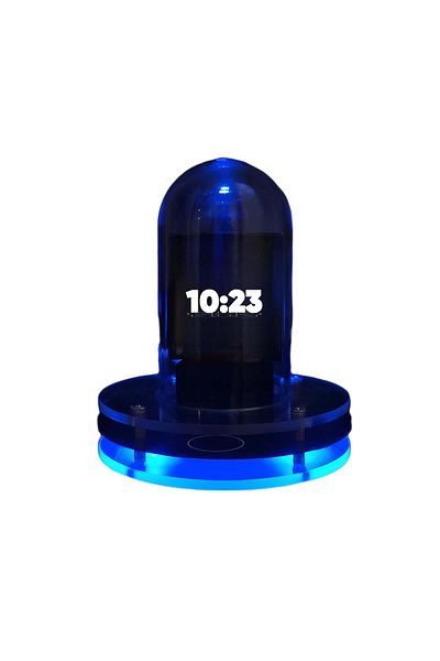 HexaCraft Deluxe retro clock, Nixie tube, Weather display, photos, Adjustable brightness, Watch Blade, WiFi