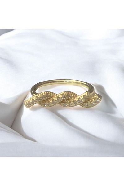 demirosa 1 Pcs Steel Adjustable Stone Stylish Ring
