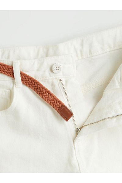 LC Waikiki Basic Girl's Jean Shorts