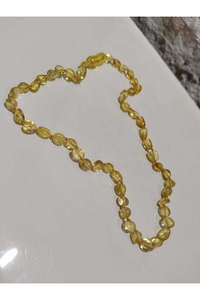 Store 7 Baby Amber Necklace Teething Necklace % Certified (30-33 cm)