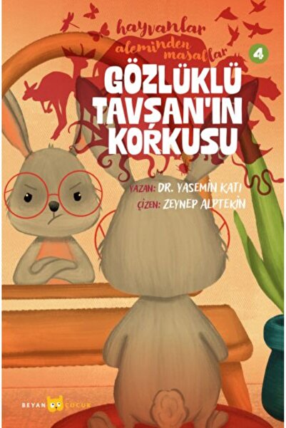 Timaş Yayınları حكايات من عالم الحيوانات الخوف من الأرنب ذو 4 نظارات