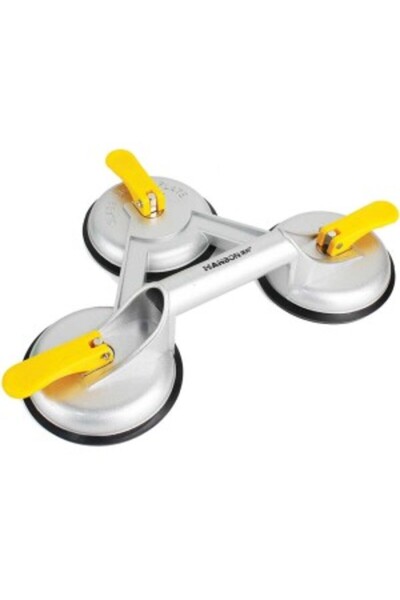 Hanbon Suport Ridicare Aliaj, 3 Ventuze Cauciuc Natural - 120 Kg - Hb139103