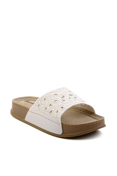 Bambi White Women's Slippers K04099501309