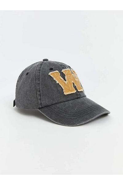 LC Waikiki Accessories Lettering Embroidered 100% Cotton Gabardine Fabric Men's Cap Hat