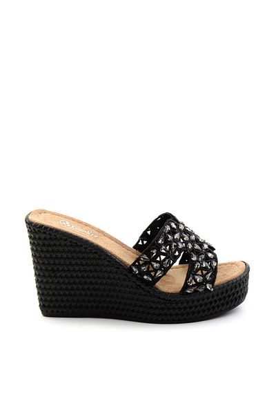 Bambi Black Women's Slippers K04823005878