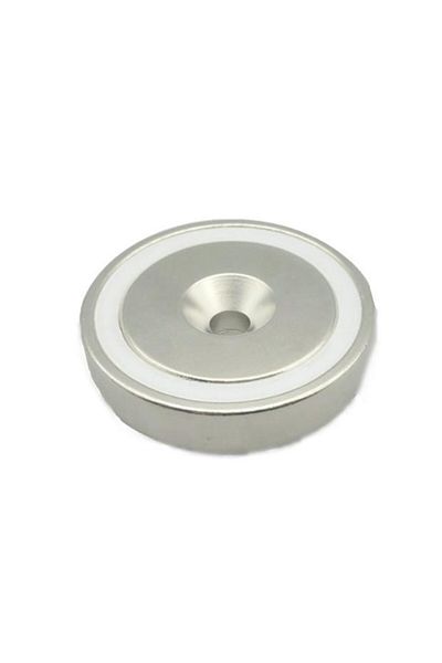 BOEM Neodymium pot magnet 48mm with hole
