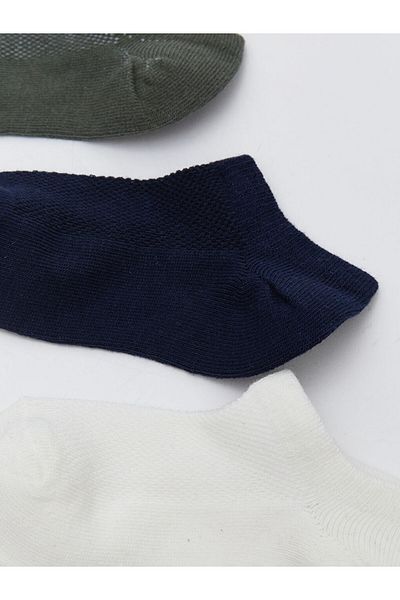 LC Waikiki New Season Basic Baby Boy Booties Socks 3-Piece - S5Mc79Z1