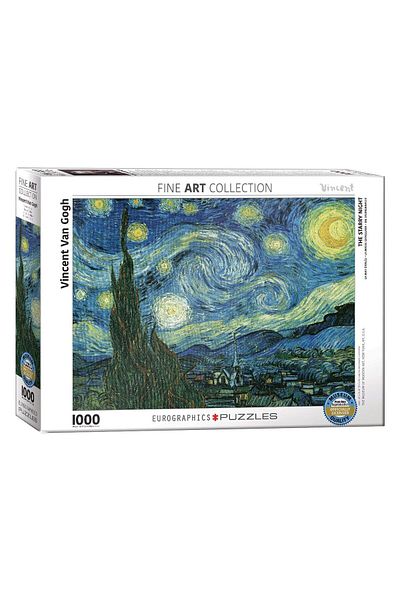 Eurographics Puzzle Eurographics - Vincent Van Gogh: Starry night, 1000 pieces