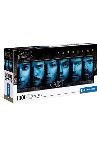 CLEMENTONI Puzzle 1000 pieces panoramic Clementoni - Game of Thrones