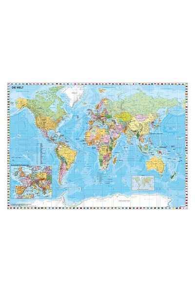 Schmidt Schmidt Puzzle - World Map, 1500 pieces