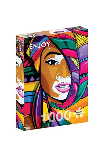 Enjoy Puzzle 1000 pieces ENJOY - African Beauty