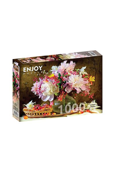 Enjoy Puzzle 1000 pieces Enjoy - Peonies Beauty