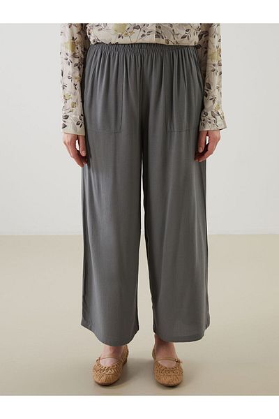 LC Waikiki Lcw Women's Elastic Waist Trousers Skirt Fast Fashion