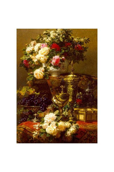 Enjoy Puzzle 1000 pieces Enjoy - Jean-Baptiste Robie: Flowers and Fruit